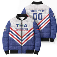 Custom Toa Samoa Rugby Bomber Puffer Jacket 1992-1993 Special Edition LT01 - Polynesian Pride