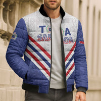 Custom Toa Samoa Rugby Bomber Puffer Jacket 1992-1993 Special Edition LT01 - Polynesian Pride