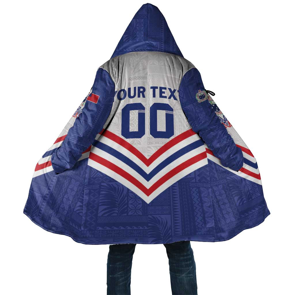 Custom Toa Samoa Rugby Cloak 1992-1993 Special Edition LT01 Unisex Blue - Polynesian Pride