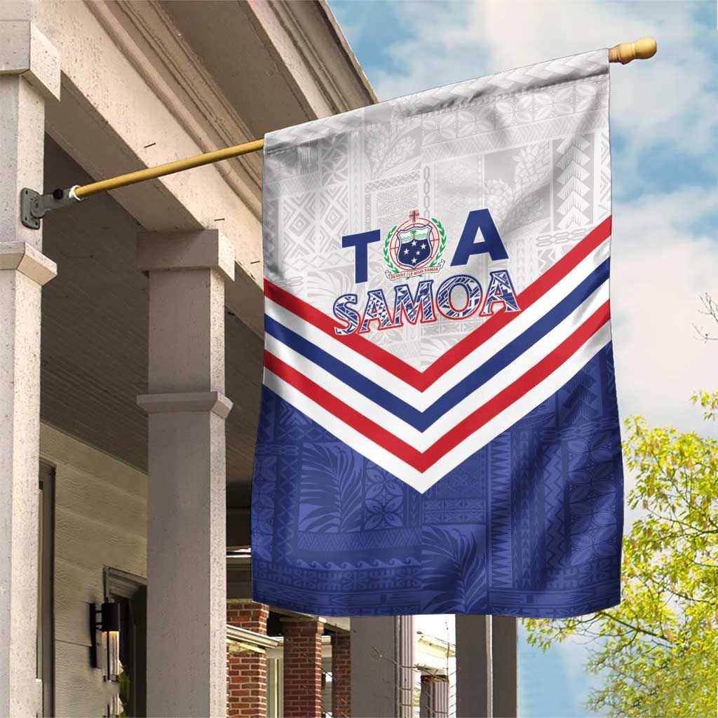 Toa Samoa Rugby Garden Flag 1992-1993 Special Edition LT01 House Flag Blue - Polynesian Pride