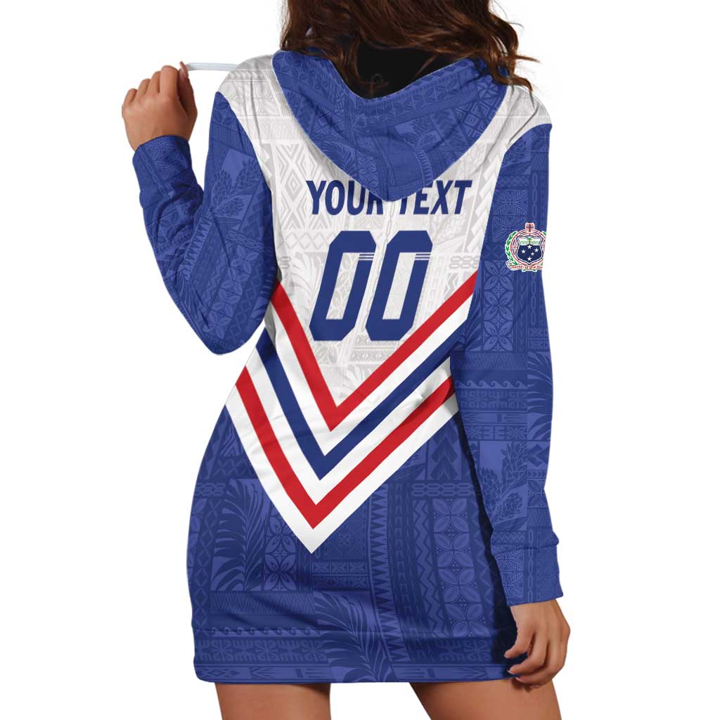 Custom Toa Samoa Rugby Hoodie Dress 1992-1993 Special Edition LT01 - Polynesian Pride
