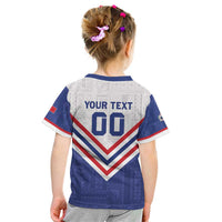 Custom Toa Samoa Rugby Kid T Shirt 1992-1993 Special Edition LT01 - Polynesian Pride
