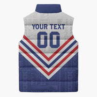 Custom Toa Samoa Rugby Sleeveless Puffer Jacket 1992-1993 Special Edition LT01 - Polynesian Pride