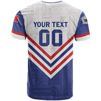 Custom Toa Samoa Rugby T Shirt 1992-1993 Special Edition LT01 - Polynesian Pride