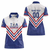 Custom Toa Samoa Rugby Women Polo Shirt 1992-1993 Special Edition LT01 - Polynesian Pride