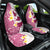 Maori Manta Ray Plumeria Royal Pink Car Seat Cover