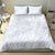 Plumeria Floral White Sunday Bedding Set