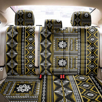 Fiji Masi Tapa Pattern Yellow Back Car Seat Cover LT01 - Polynesian Pride