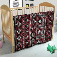 Fiji Masi Tapa Pattern Red Quilt LT01 - Polynesian Pride