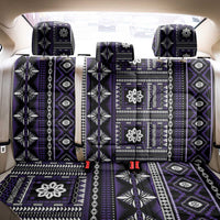 Fiji Masi Tapa Pattern Purple Back Car Seat Cover LT01 - Polynesian Pride