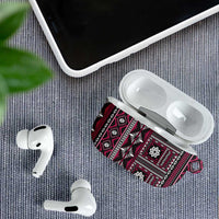 Fiji Masi Tapa Pattern Pink AirPods Case LT01 - Polynesian Pride