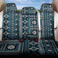 Fiji Masi Tapa Pattern Blue Back Car Seat Cover LT01 One Size Blue - Polynesian Pride