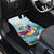 Hawaii Flamingo Car Mats Plumeria Tropical Beach