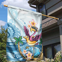 Hawaii Flamingo Garden Flag Plumeria Tropical Beach LT01 - Polynesian Pride