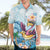 Hawaii Flamingo Hawaiian Shirt Plumeria Tropical Beach