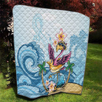 Hawaii Flamingo Quilt Plumeria Tropical Beach LT01 - Polynesian Pride