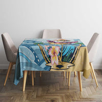 Hawaii Flamingo Tablecloth Plumeria Tropical Beach LT01 - Polynesian Pride