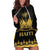 Haiti Neg Marron Gold Hoodie Dress Lespwa pa anyen san aksyon