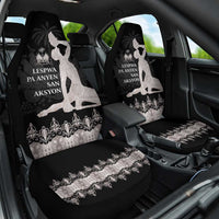 Haiti Neg Marron Silver Car Seat Cover Hope is Nothing Without Action LT01 One Size Silver - Polynesian Pride