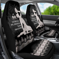 Haiti Neg Marron Silver Car Seat Cover Hope is Nothing Without Action LT01 - Polynesian Pride