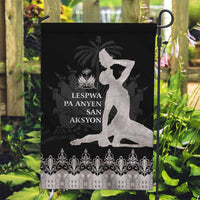 Haiti Neg Marron Silver Garden Flag Hope is Nothing Without Action LT01 Garden Flag Silver - Polynesian Pride