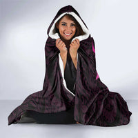 Survivor Melody Pink Hooded Blanket Breast Cancer Polynesian Pattern LT01 - Polynesian Pride
