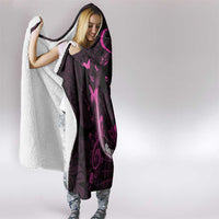 Survivor Melody Pink Hooded Blanket Breast Cancer Polynesian Pattern LT01 - Polynesian Pride