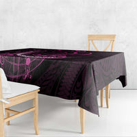 Survivor Melody Pink Tablecloth Breast Cancer Polynesian Pattern LT01 - Polynesian Pride