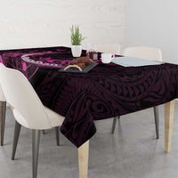 Survivor Melody Pink Tablecloth Breast Cancer Polynesian Pattern LT01 - Polynesian Pride