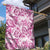 Pink Ribbon Hibiscus Tropical Pattern Garden Flag Breast Cancer