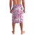 Pink Ribbon Hibiscus Tropical Pattern Lavalava Breast Cancer