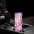 Pink Ribbon Hibiscus Tropical Pattern Skinny Tumbler Breast Cancer