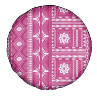 Fiji Masi All Pink Spare Tire Cover Tapa Pattern LT01 - Polynesian Pride