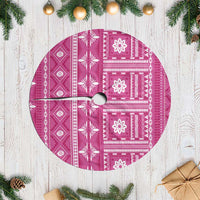 Fiji Masi All Pink Tree Skirt Tapa Pattern LT01 Casual Pink - Polynesian Pride