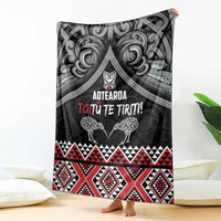 Aotearoa Toitu Te Tiriti Waitangi Blanket Proud To Be Maori LT01 - Polynesian Pride