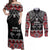 Aotearoa Toitu Te Tiriti Waitangi Couples Matching Off Shoulder Maxi Dress and Long Sleeve Button Shirt Proud To Be Maori