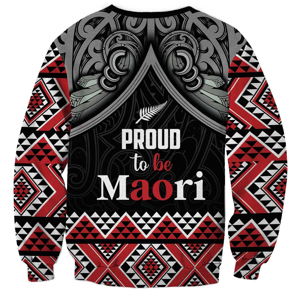 Aotearoa Toitu Te Tiriti Waitangi Sweatshirt Proud To Be Maori LT01 - Polynesian Pride