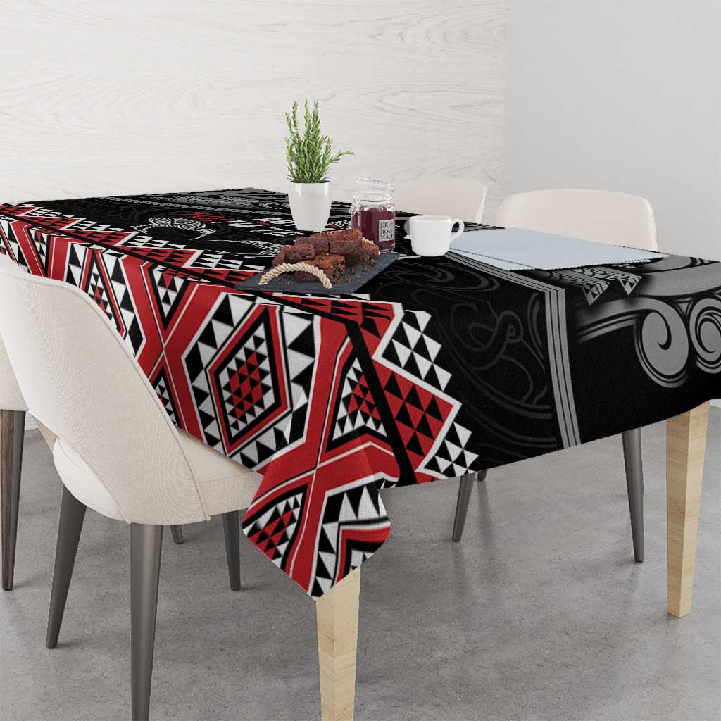 Aotearoa Toitu Te Tiriti Waitangi Tablecloth Proud To Be Maori LT01 - Polynesian Pride