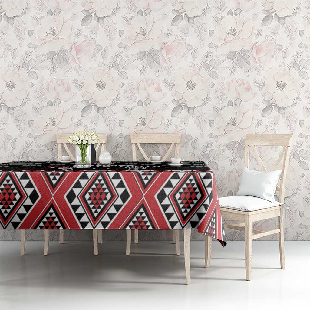 Aotearoa Toitu Te Tiriti Waitangi Tablecloth Proud To Be Maori LT01 - Polynesian Pride