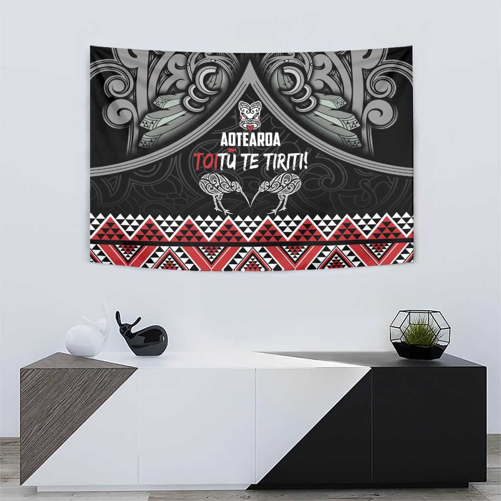 Aotearoa Toitu Te Tiriti Waitangi Tapestry Proud To Be Maori LT01 - Polynesian Pride