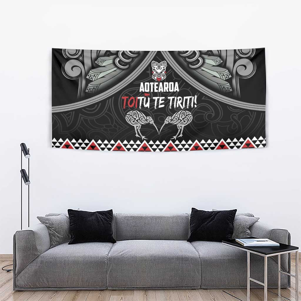 Aotearoa Toitu Te Tiriti Waitangi Tapestry Proud To Be Maori LT01 - Polynesian Pride