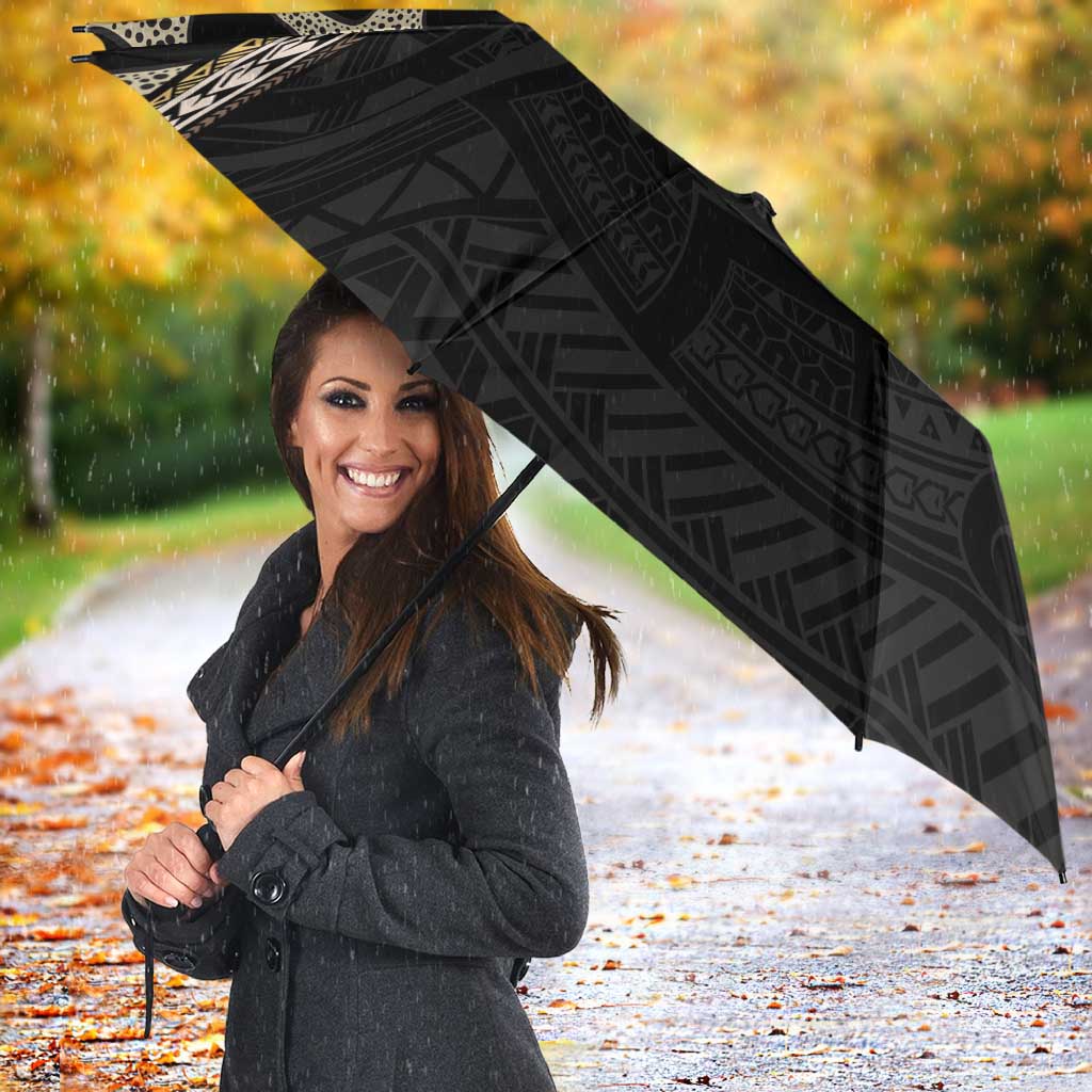 Beige Polynesian Starfish Unique Pattern Umbrella LT01 - Polynesian Pride
