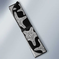 Monotone Polynesian Starfish Unique Pattern Auto Sun Shade LT01 - Polynesian Pride