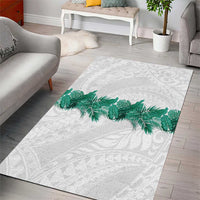 Hawaii Tropical Leaves Area Rug Polynesian Pattern LT01 - Polynesian Pride