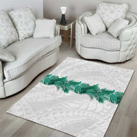 Hawaii Tropical Leaves Area Rug Polynesian Pattern LT01 - Polynesian Pride