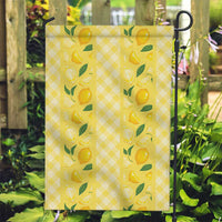 Hawaii Lemon Palaka Garden Flag Striped Stylized LT01 Garden Flag Yellow - Polynesian Pride