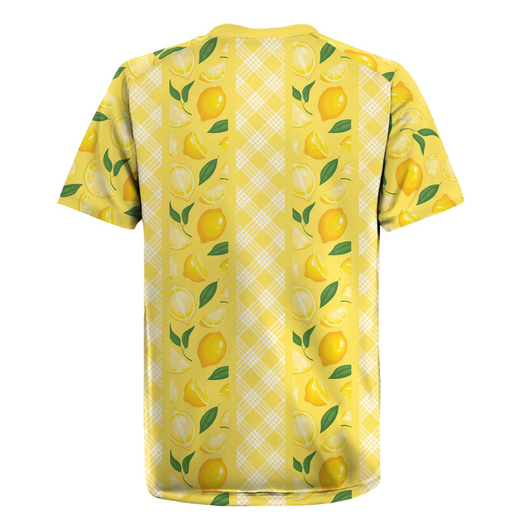 Hawaii Lemon Palaka Rugby Jersey Striped Stylized LT01 - Polynesian Pride