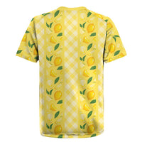 Hawaii Lemon Palaka Rugby Jersey Striped Stylized LT01 - Polynesian Pride