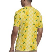 Hawaii Lemon Palaka Rugby Jersey Striped Stylized LT01 - Polynesian Pride