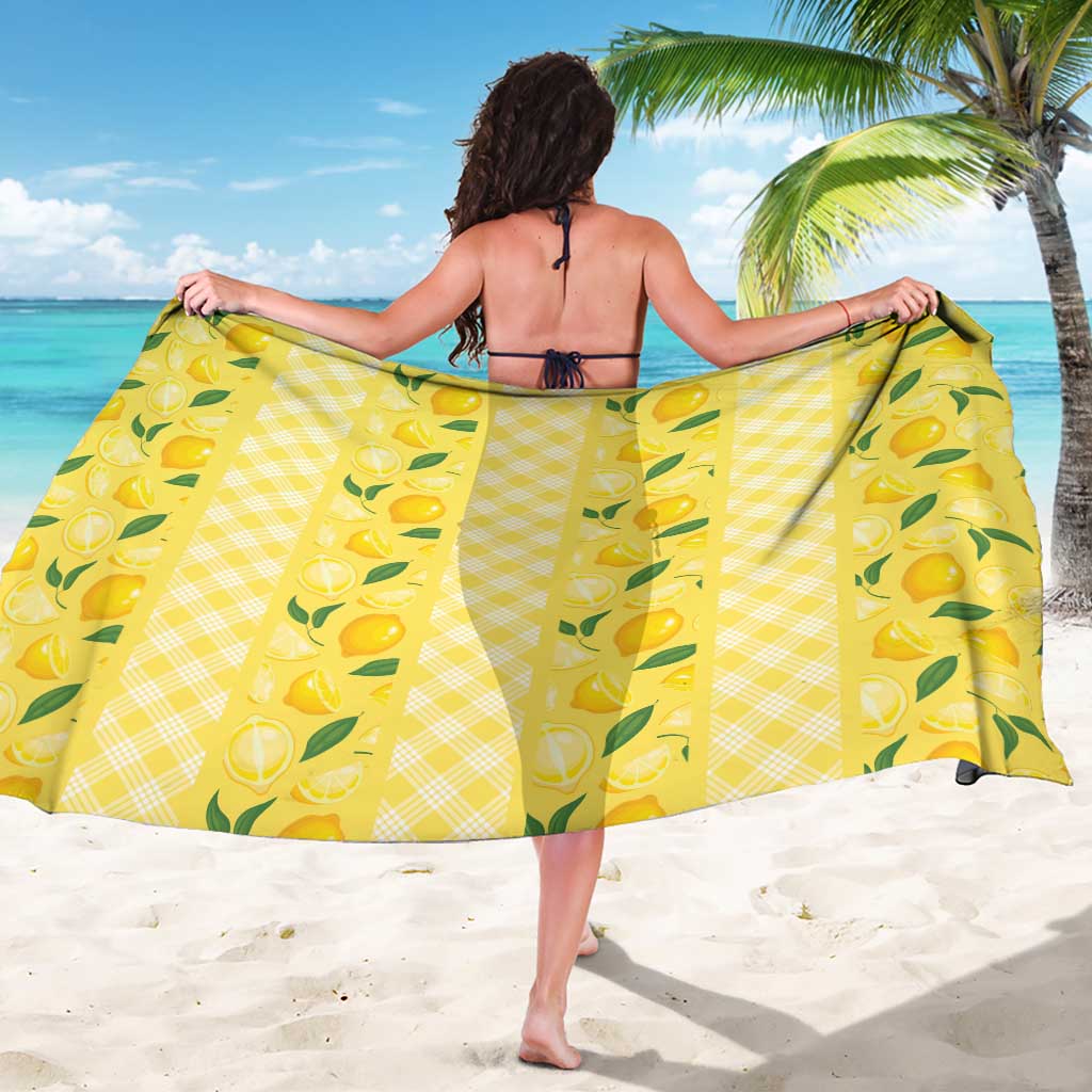 Hawaii Lemon Palaka Sarong Striped Stylized LT01 - Polynesian Pride
